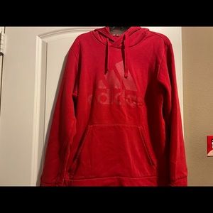 Adias Red Hoodie